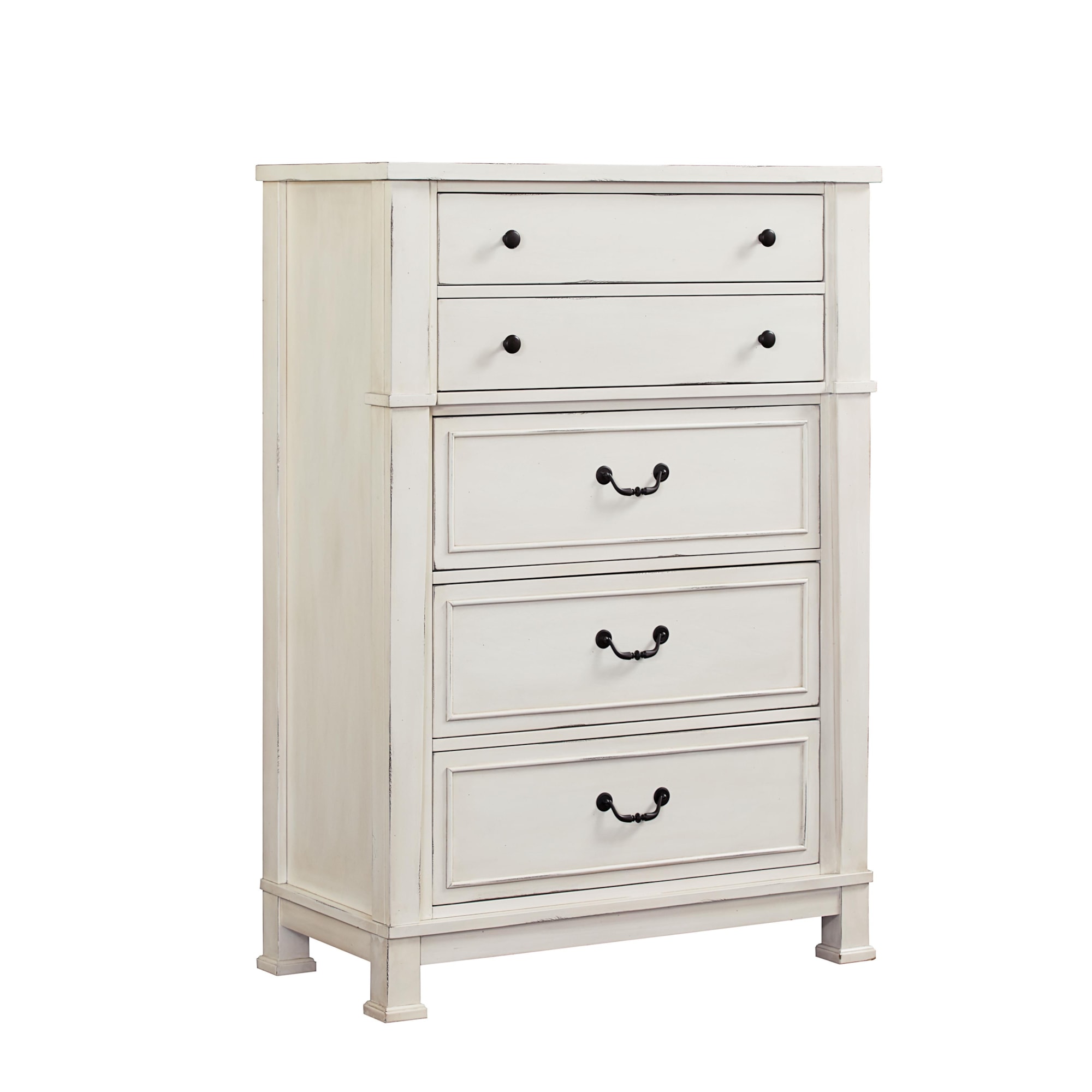 Standard Furniture Chesapeake Bay 91605 Vintage White Chest of Drawers